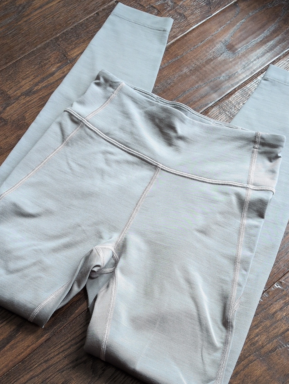 ALLBIRDS I Light Gust Grey High-Rise Midweight Compressive Natural Leggings , XS